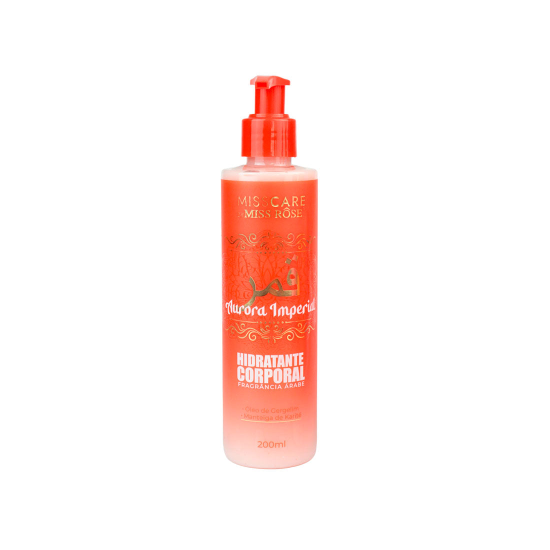 Hidratante Corporal Fragrância Árabe Aurora Imperial - Miss Rôse - Miss Rôse Brasil