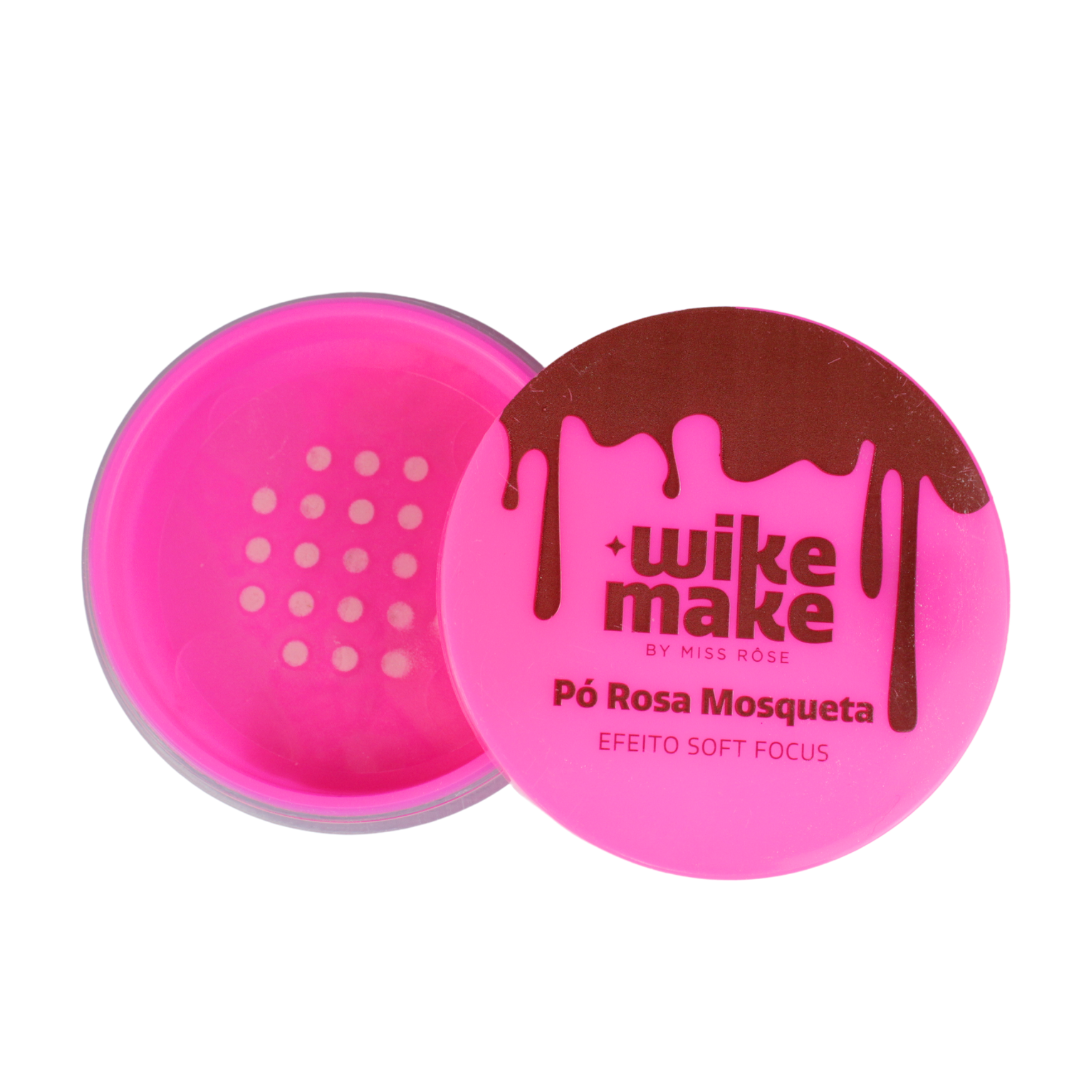 Pó Translucido Rosa Mosqueta - Wike Make By Miss Rôse - Miss Rôse Brasil