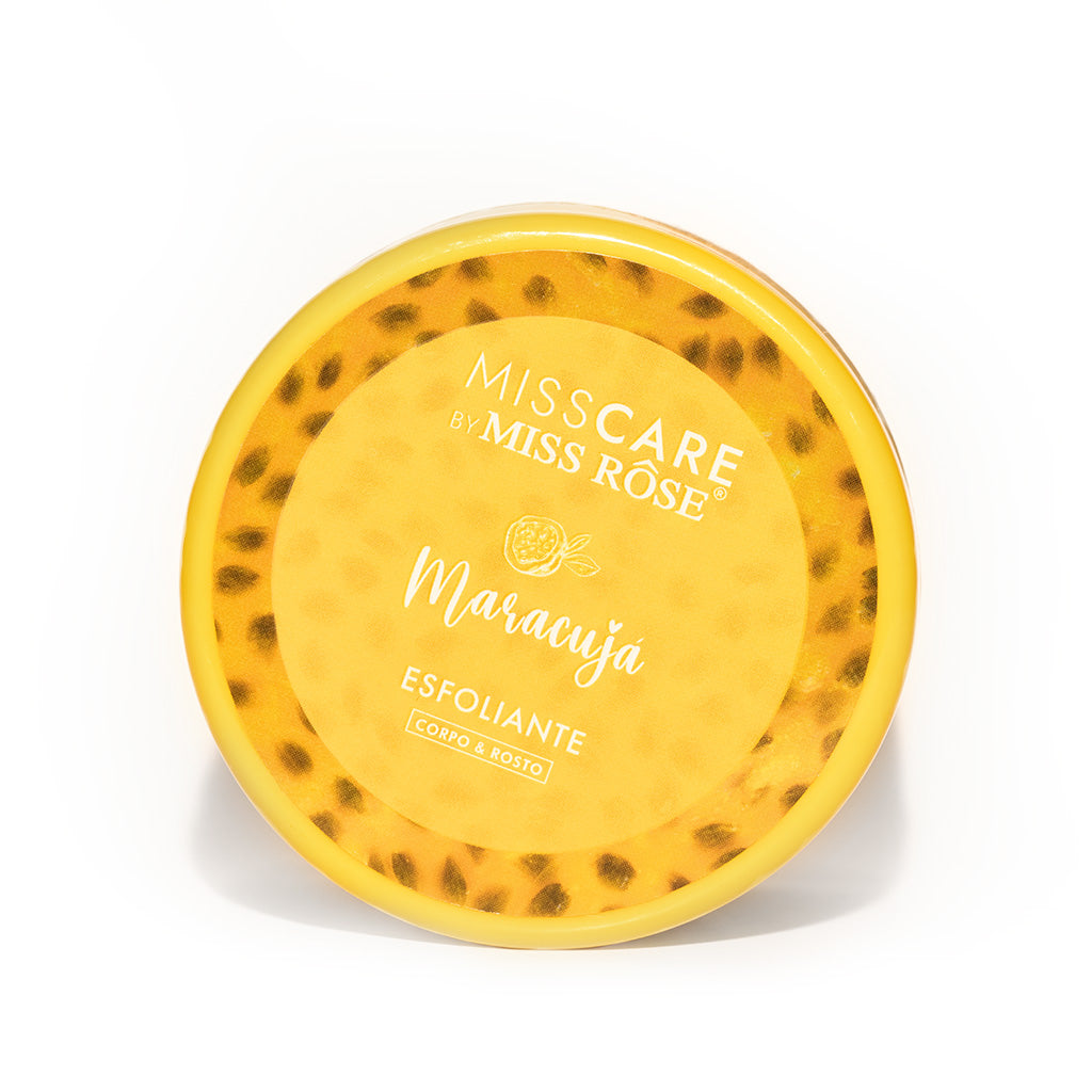Esfoliante Corpo e Rosto Maracujá - Miss Rôse - Miss Rôse Brasil