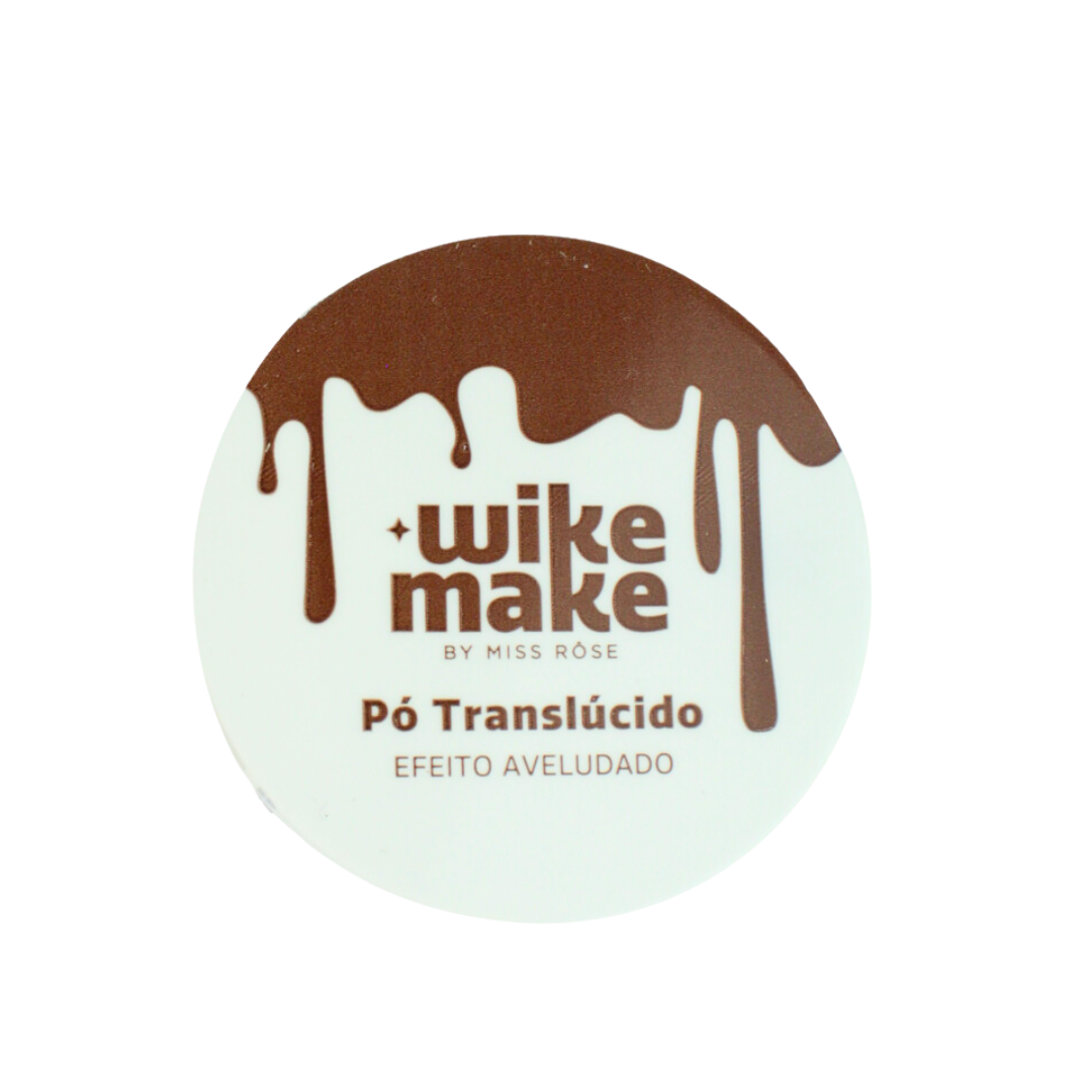 Pó Translucido Facial - Wike Make By Miss Rôse - Miss Rôse Brasil