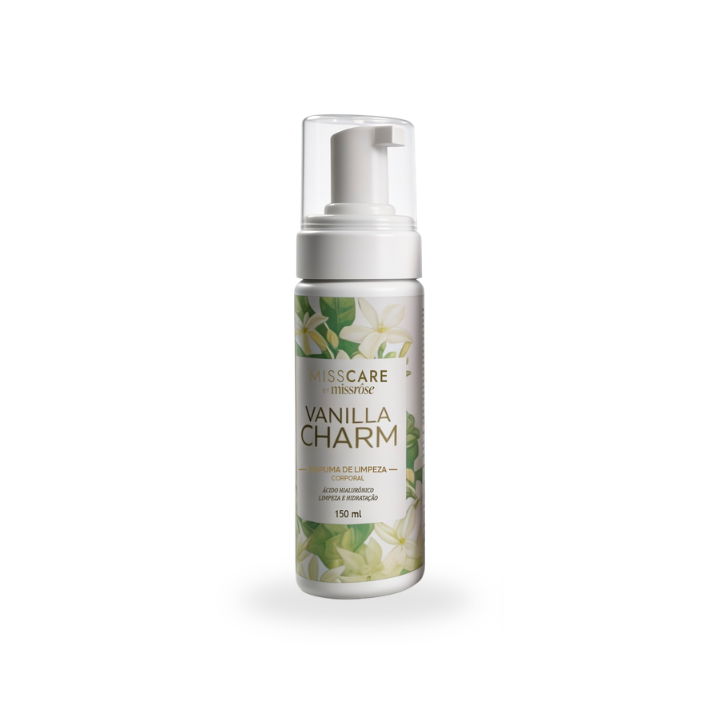 Espuma de Limpeza Corporal Linha Charm - Miss Rôse - Miss Rôse Brasil