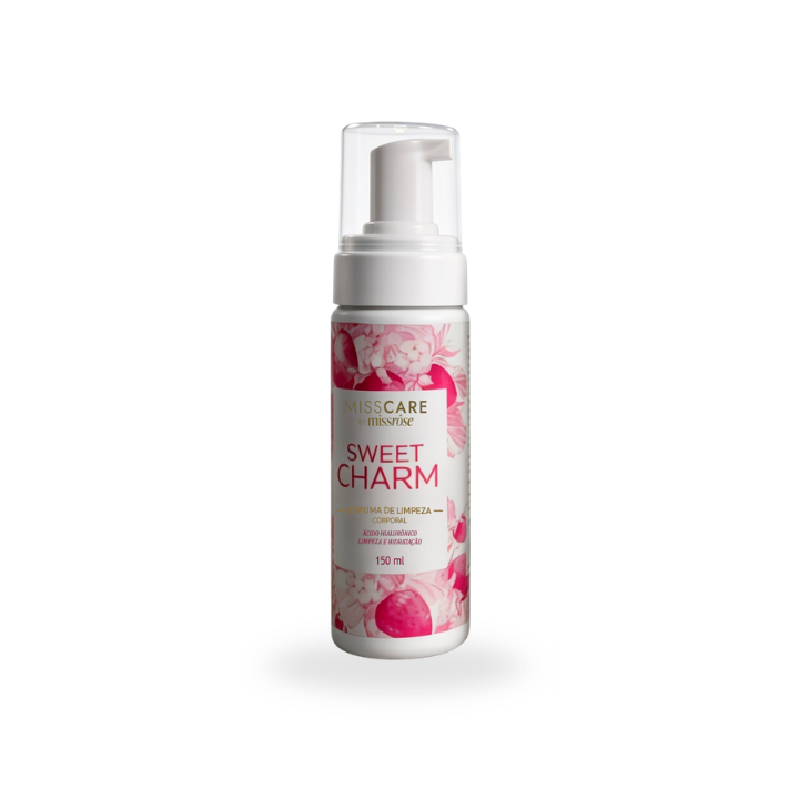 Espuma de Limpeza Corporal Linha Charm - Miss Rôse - Miss Rôse Brasil