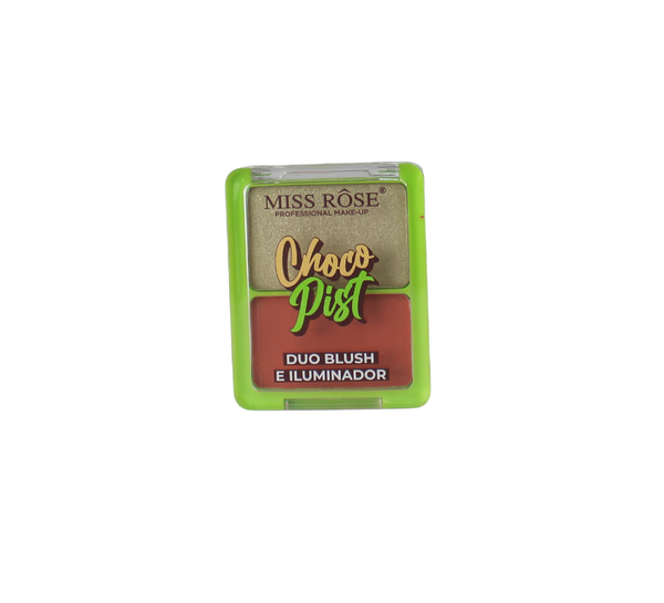 Duo Blush Iluminador Chocopist - Miss Rôse - Miss Rôse Brasil