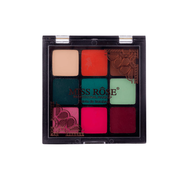 Paleta de Sombras 9 cores Renda Miss Rôse - Miss Rôse Brasil