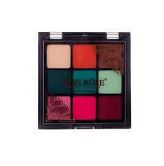 Paleta de Sombras 9 cores Renda Miss Rôse - Miss Rôse Brasil
