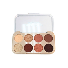Paleta de Sombras 8 cores - Miss Rôse - Miss Rôse Brasil