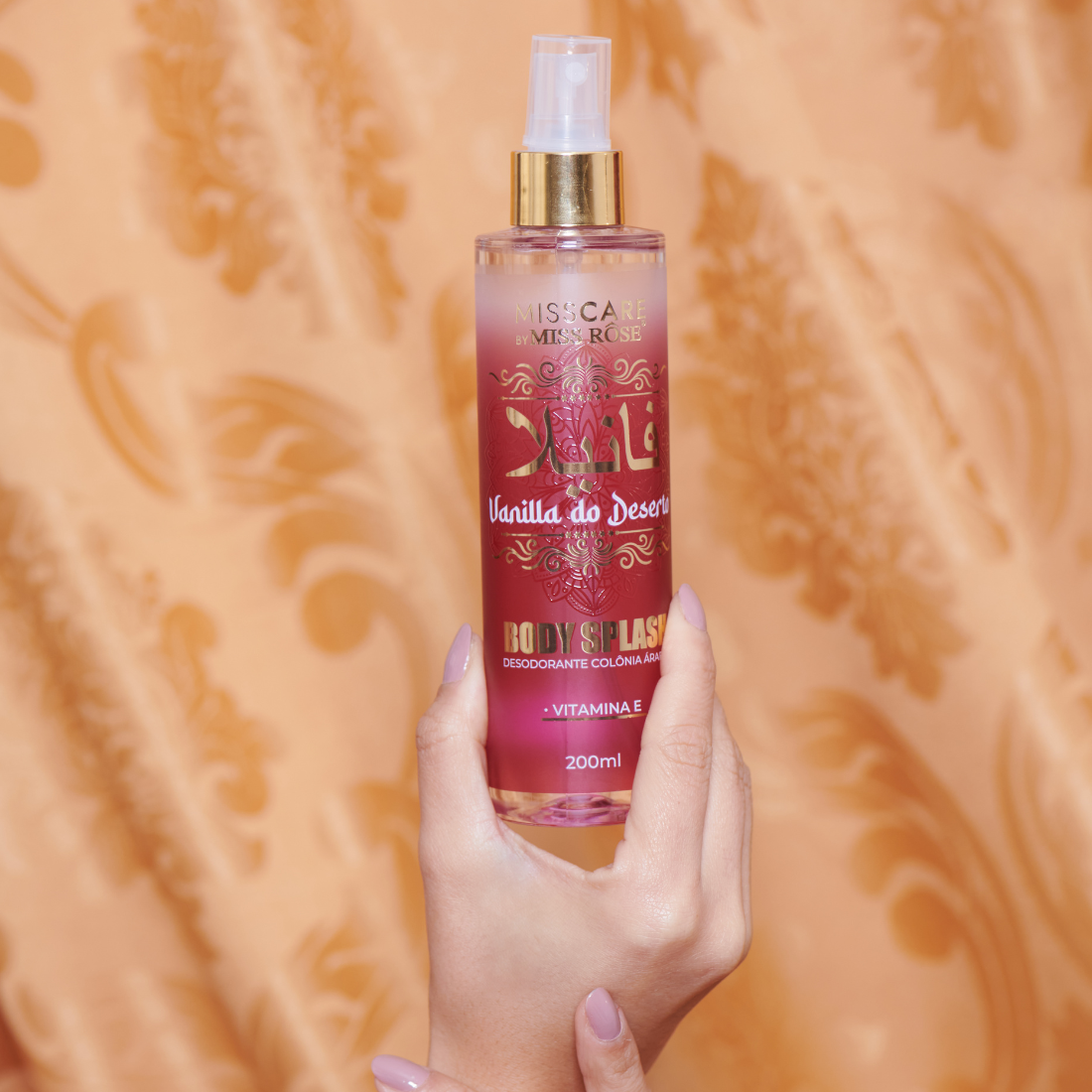 Body Splash Àrabe Vanilla do Deserto - Miss Rôse - Miss Rôse Brasil