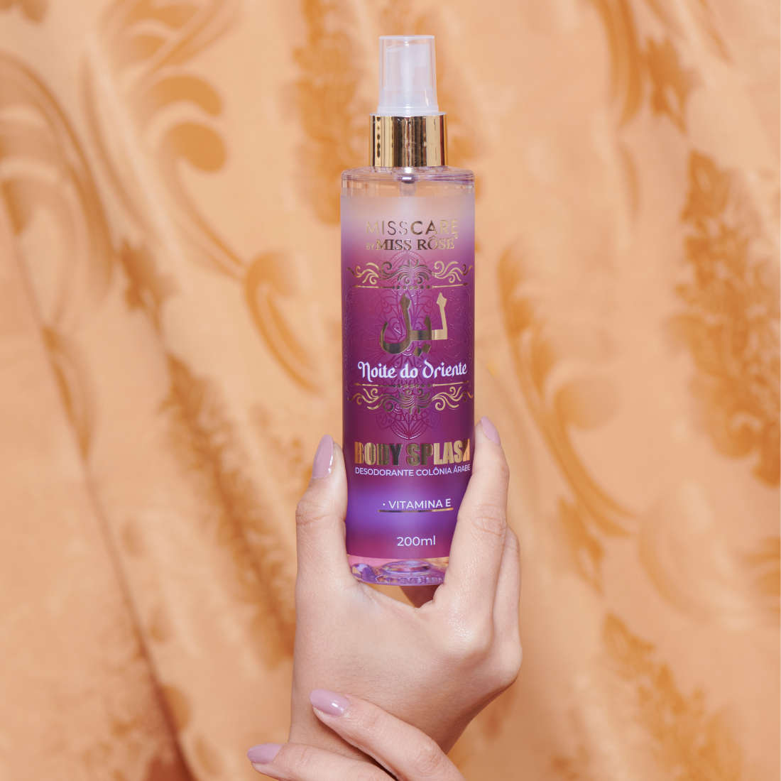 Body Splash Àrabe Noite do Oriente - Miss Rôse - Miss Rôse Brasil