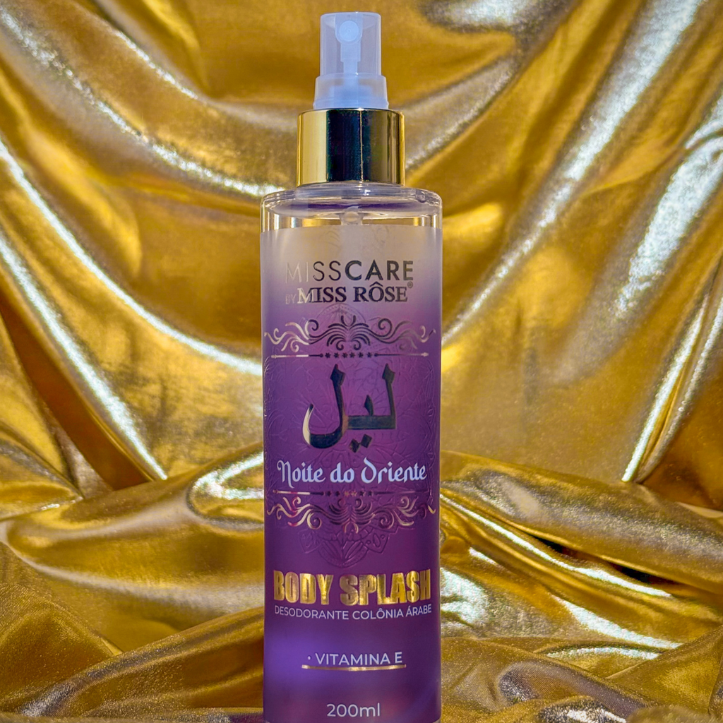 Body Splash Àrabe Noite do Oriente - Miss Rôse - Miss Rôse Brasil