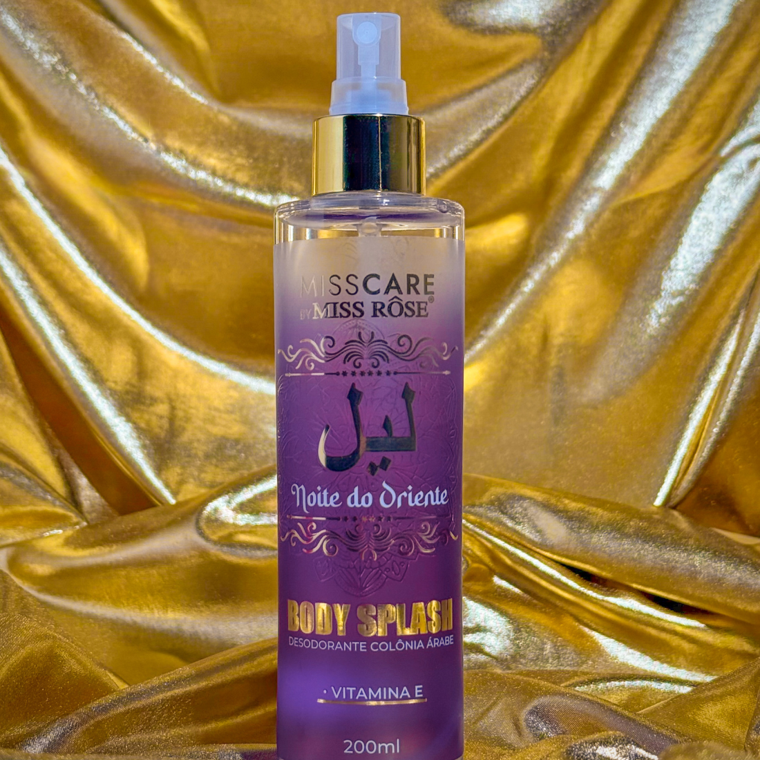Body Splash Àrabe Noite do Oriente - Miss Rôse - Miss Rôse Brasil
