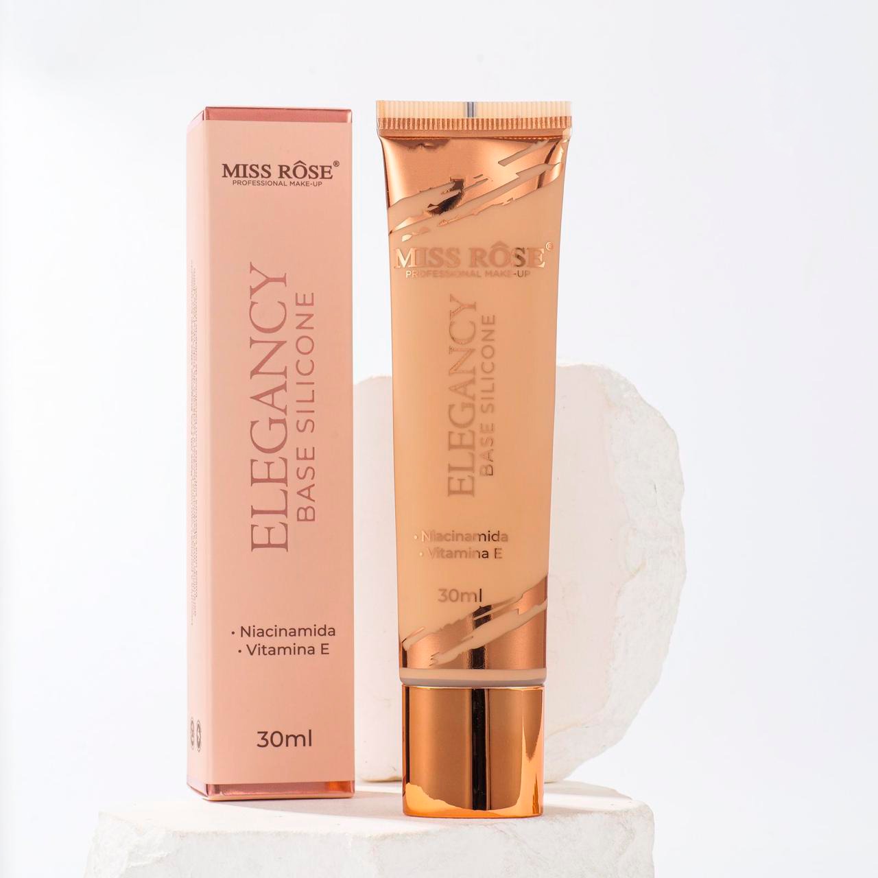 Base Silicone Elegancy - Miss Rôse - Miss Rôse Brasil