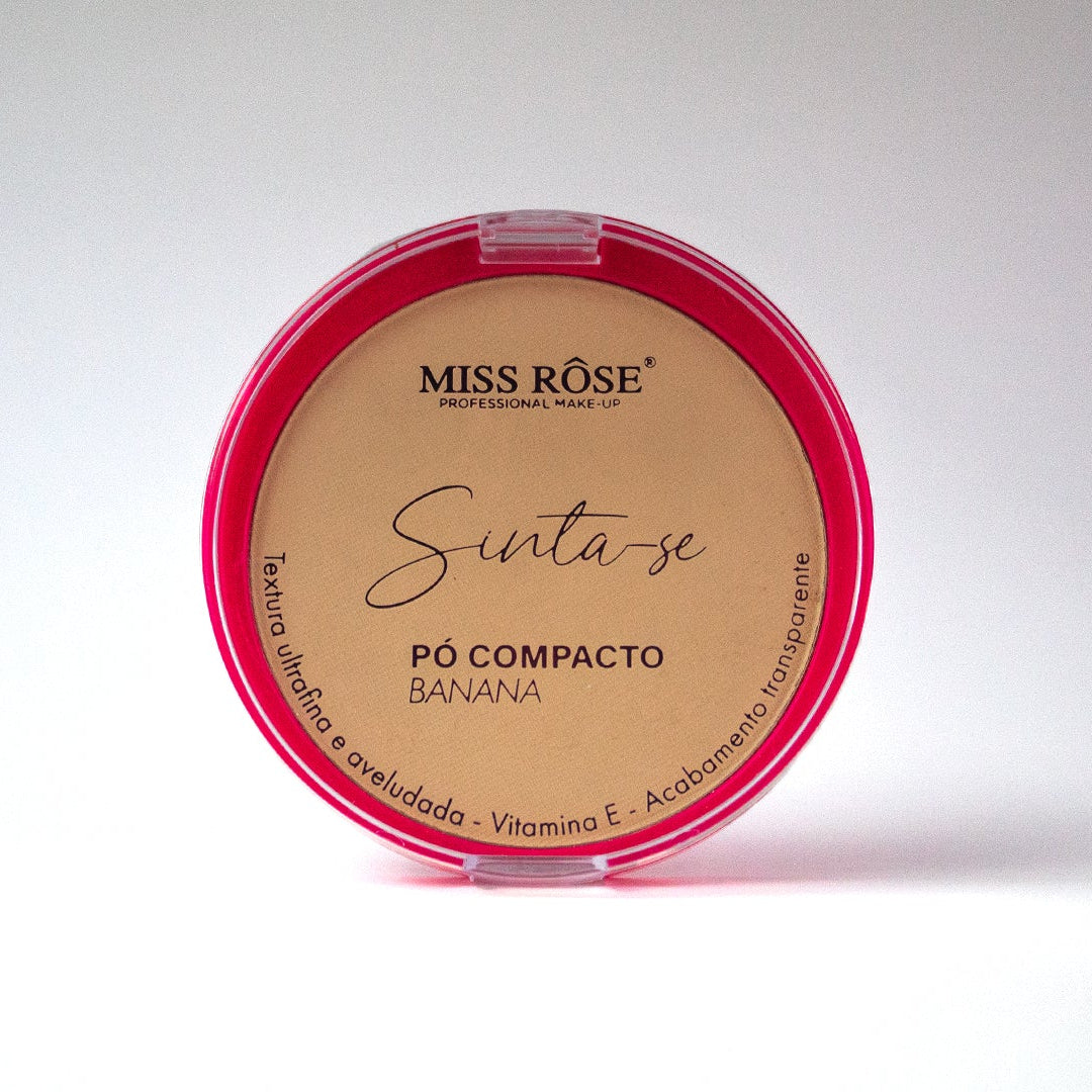 Pó Compacto Translúcido Sinta-se - Miss Rôse - Miss Rôse Brasil
