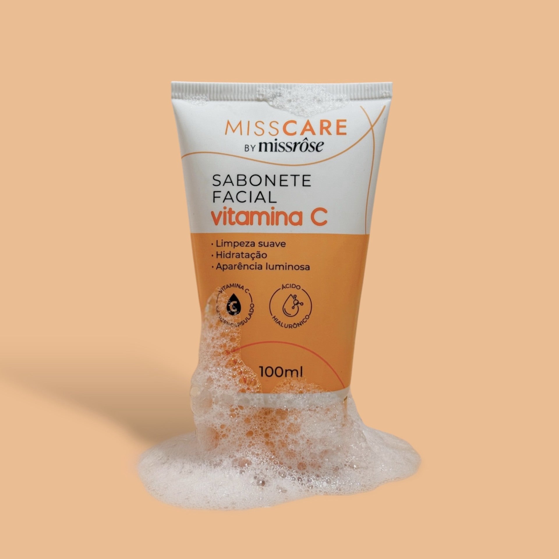 Sabonete Facial Vitamina C - Miss Care by Miss Rôse – Miss Rôse Brasil