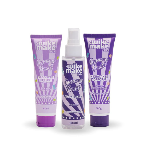 Trio Gummy Fruits Wike Make by Miss Rôse - Miss Rôse Brasil