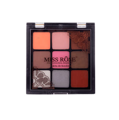 Paleta de Sombras 9 cores Renda Miss Rôse - Miss Rôse Brasil