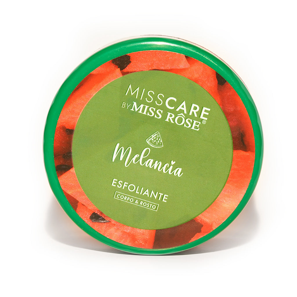 Esfoliante Corpo e Rosto Melancia - Miss Rôse - Miss Rôse Brasil
