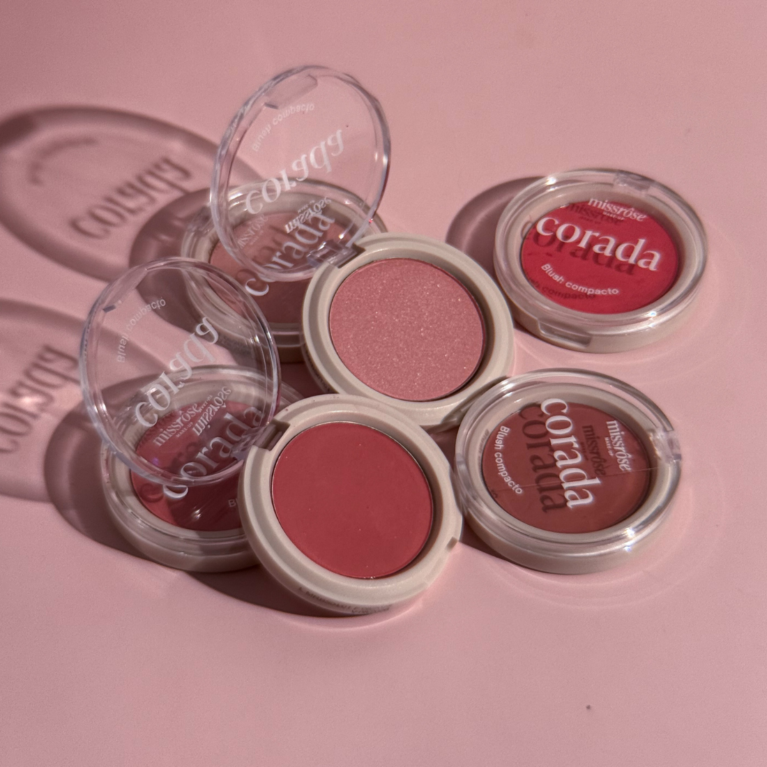 Blush Compacto Corada - Miss Rôse - Miss Rôse Brasil