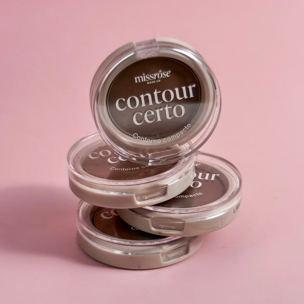 Contorno Compacto  Contour Certo - Miss Rôse - Miss Rôse Brasil