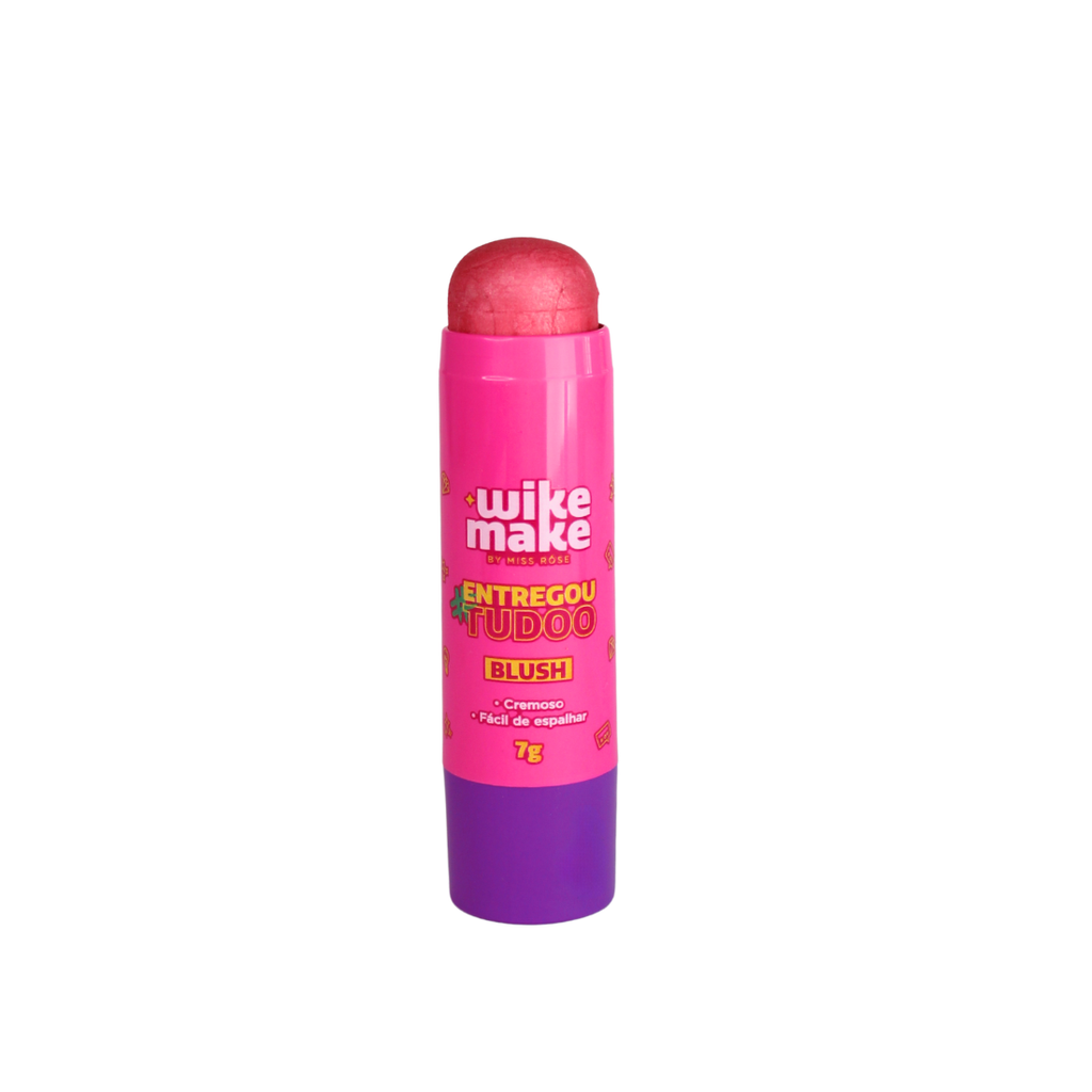 Stick Blush #ENTREGOUTUDOO da Wike Make by Miss Rôse. - Miss Rôse Brasil