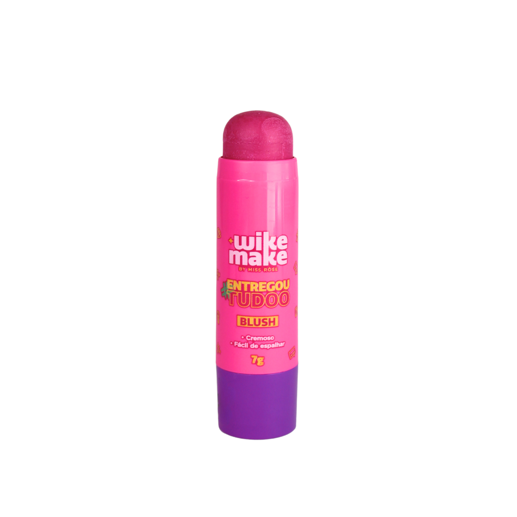Stick Blush #ENTREGOUTUDOO da Wike Make by Miss Rôse. - Miss Rôse Brasil
