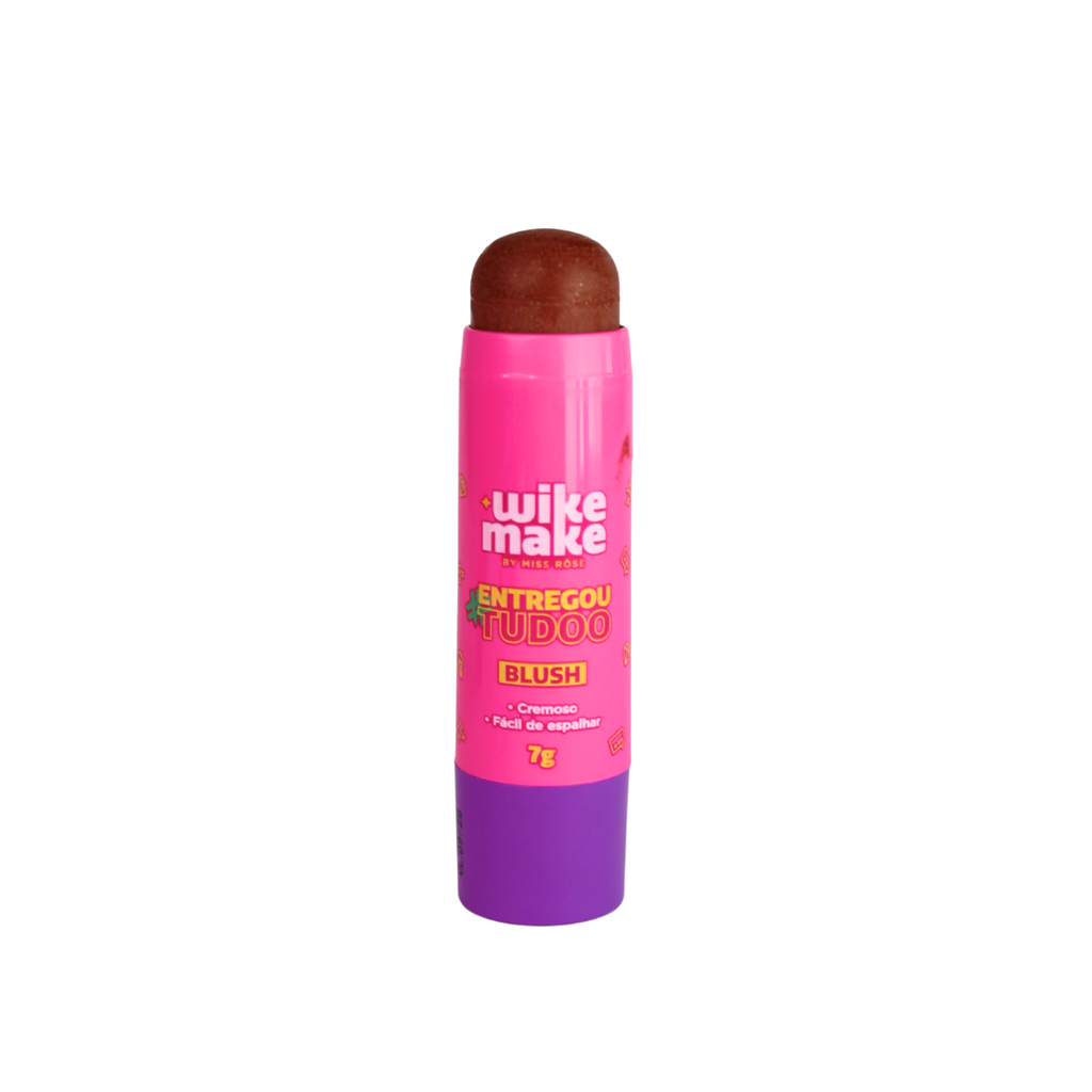 Stick Blush #ENTREGOUTUDOO da Wike Make by Miss Rôse. - Miss Rôse Brasil