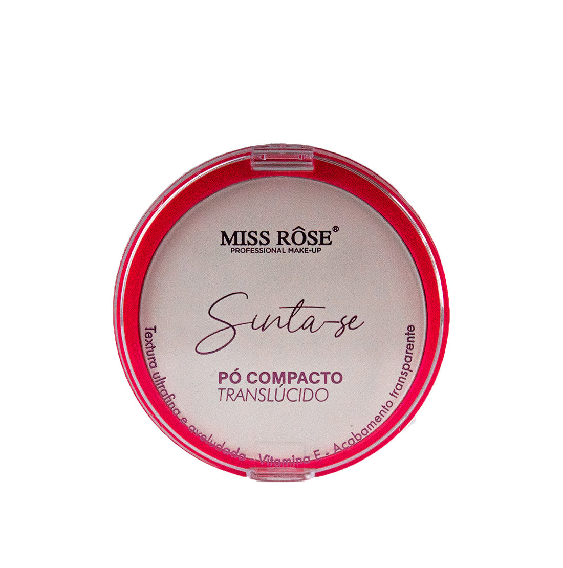 Pó Compacto Translúcido Sinta-se - Miss Rôse