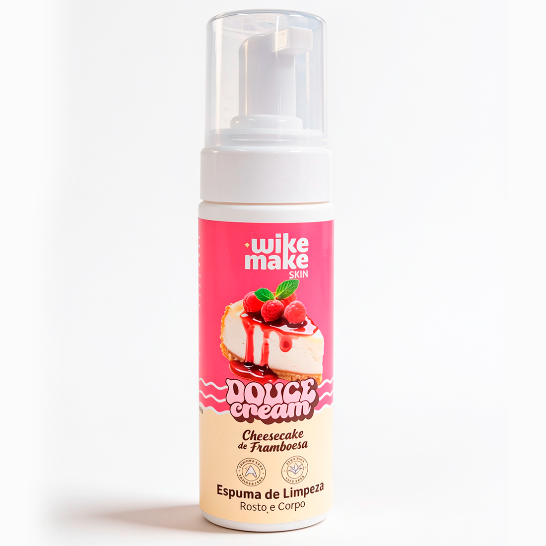 Espuma de Limpeza Douce Cream - Wike Make Skin