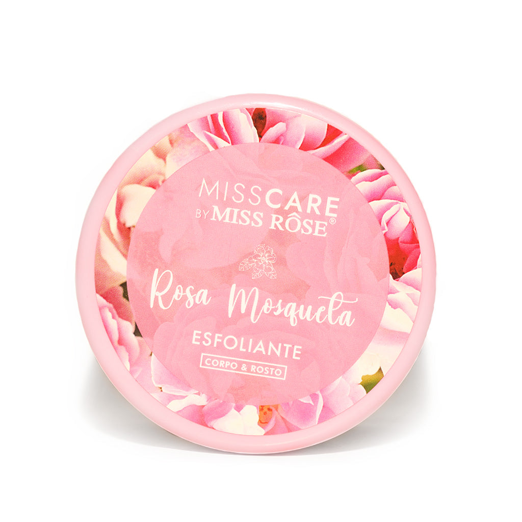 Esfoliante Corpo e Rosto Rosa Mosqueta Miss Rôse - Miss Rôse Brasil