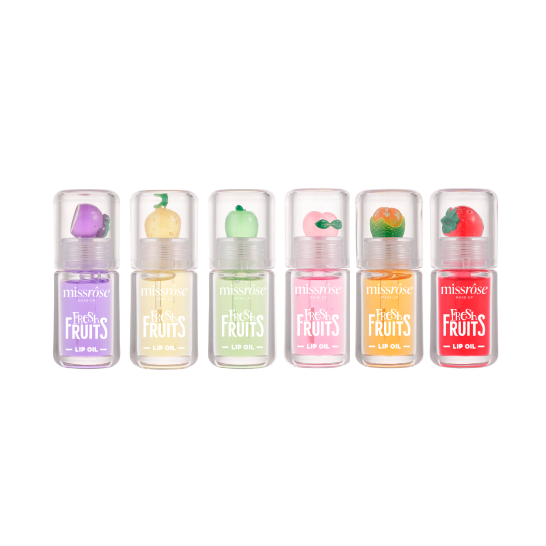 Kit Lip Oil Fresh Fruits - Miss Rôse