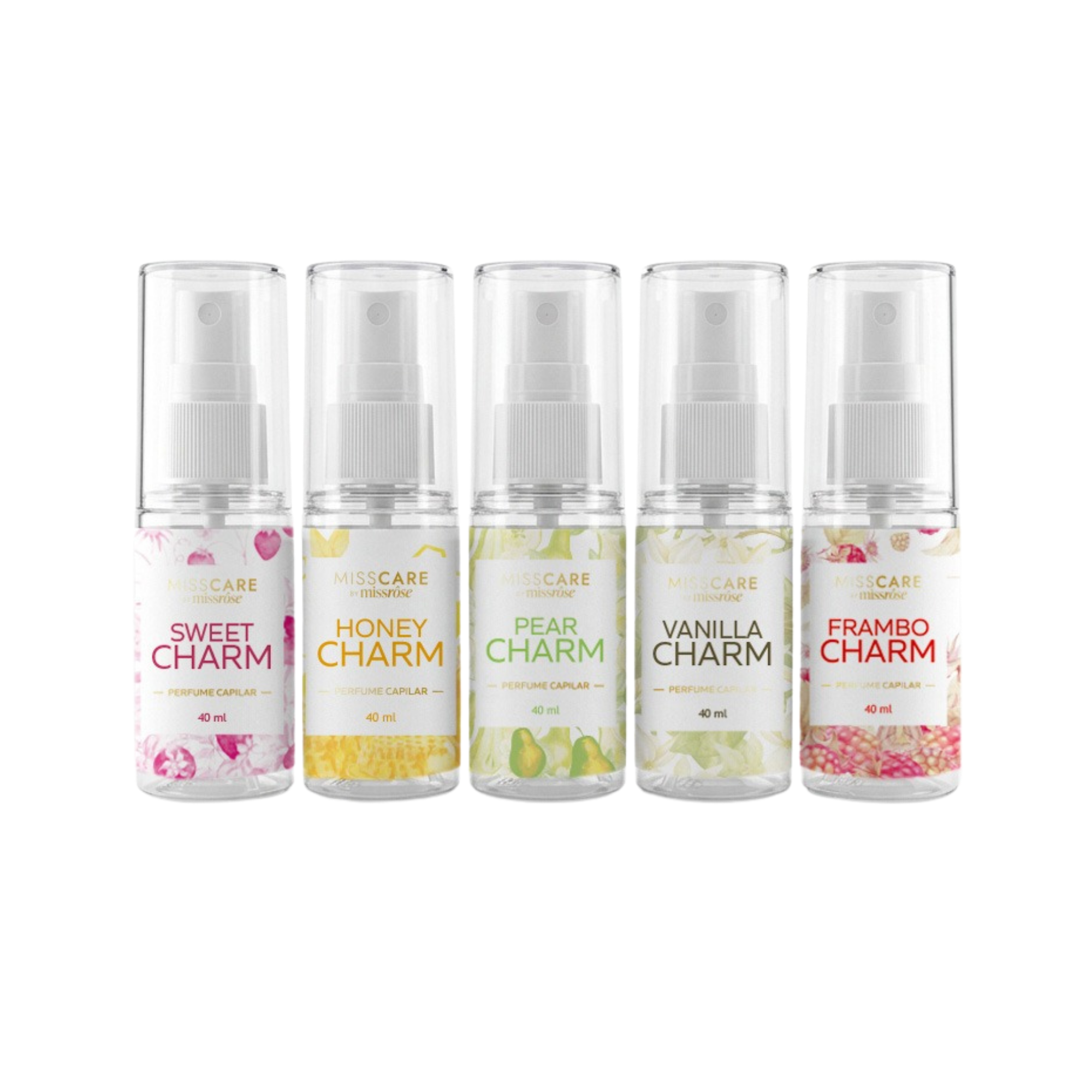 PERFUMES CAPILARES CHARM - Miss Rôse Brasil