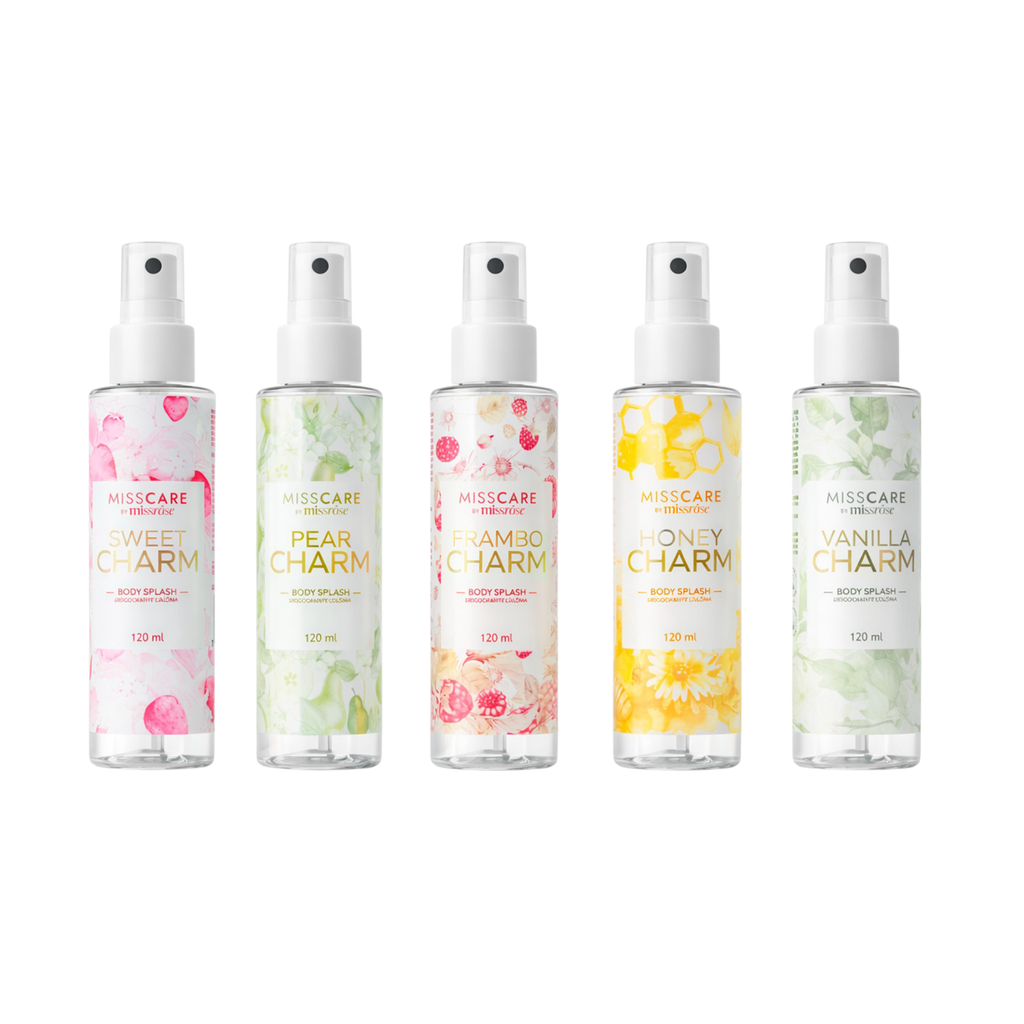 body splashes Charm - Miss Rôse Brasil