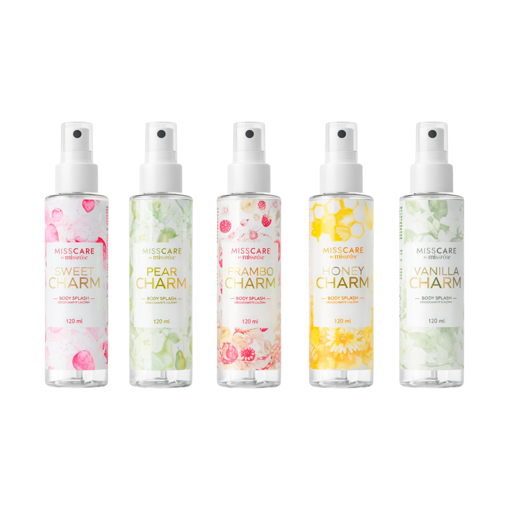 body splashes Charm - Miss Rôse Brasil