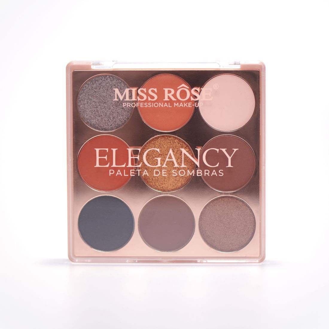 Paleta de Sombras Elegancy - Miss Rôse - Miss Rôse Brasil