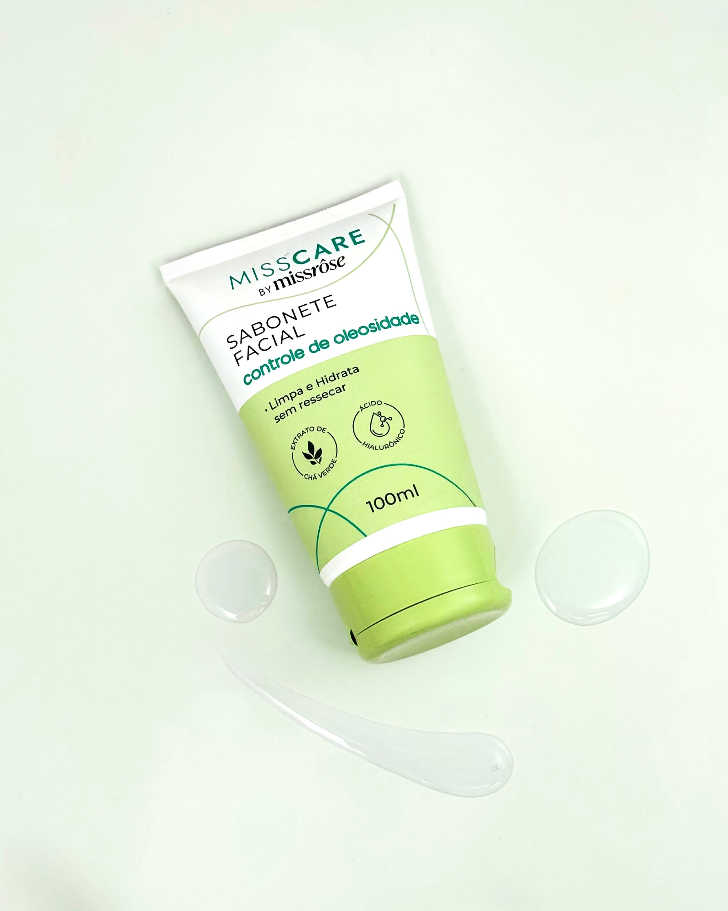 Sabonete Facial Controle de Oleosidade - Miss Care by Miss Rôse - Miss Rôse Brasil